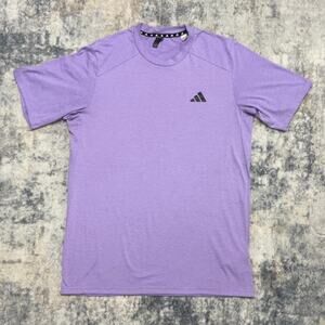 Purple Adidas Shirt Size L